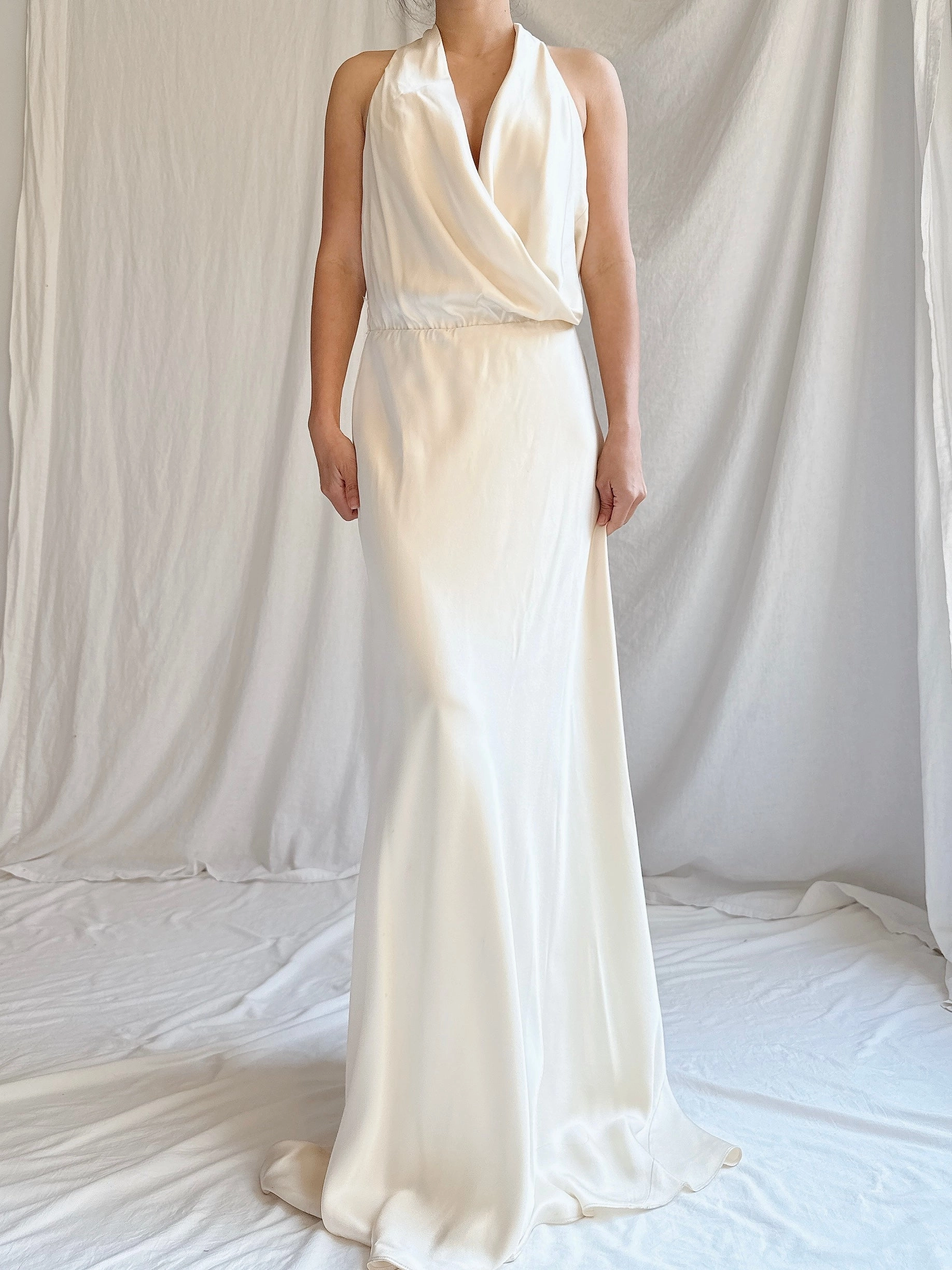 1990s Silk Reversible Gown - S/4