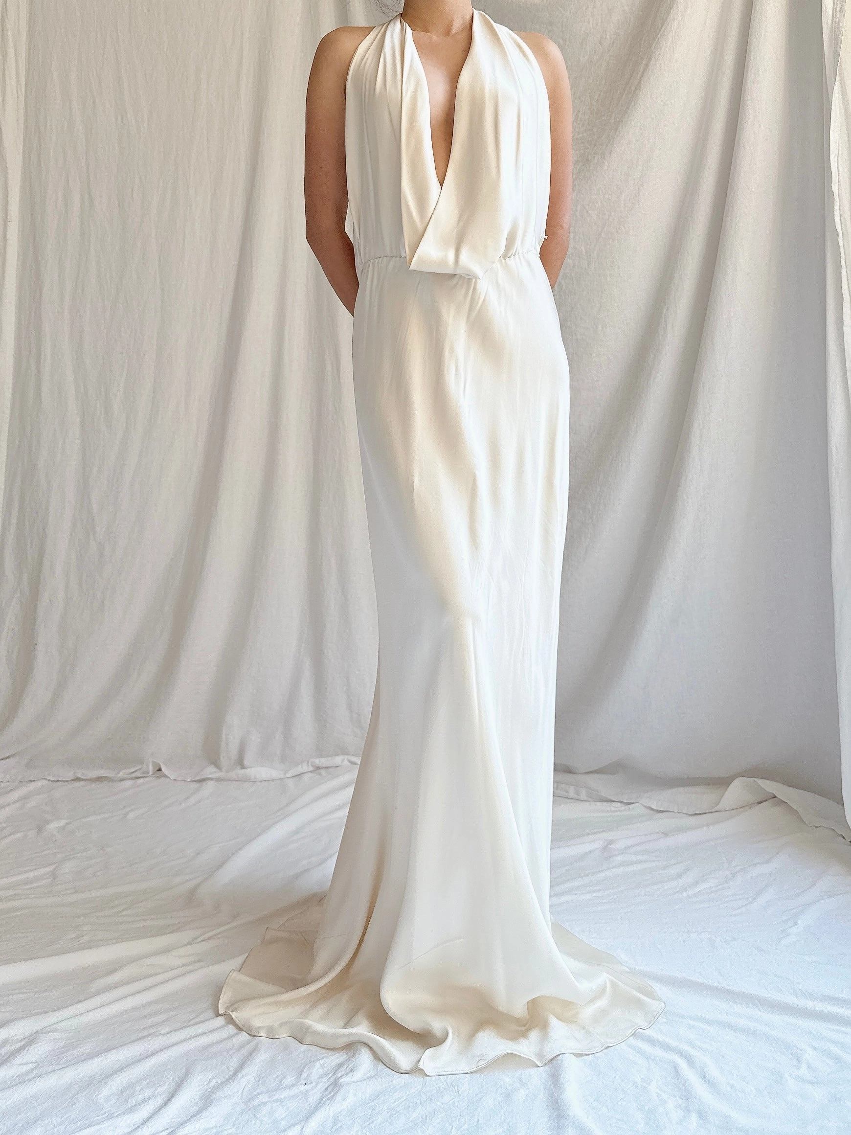 1990s Silk Reversible Gown - S/4