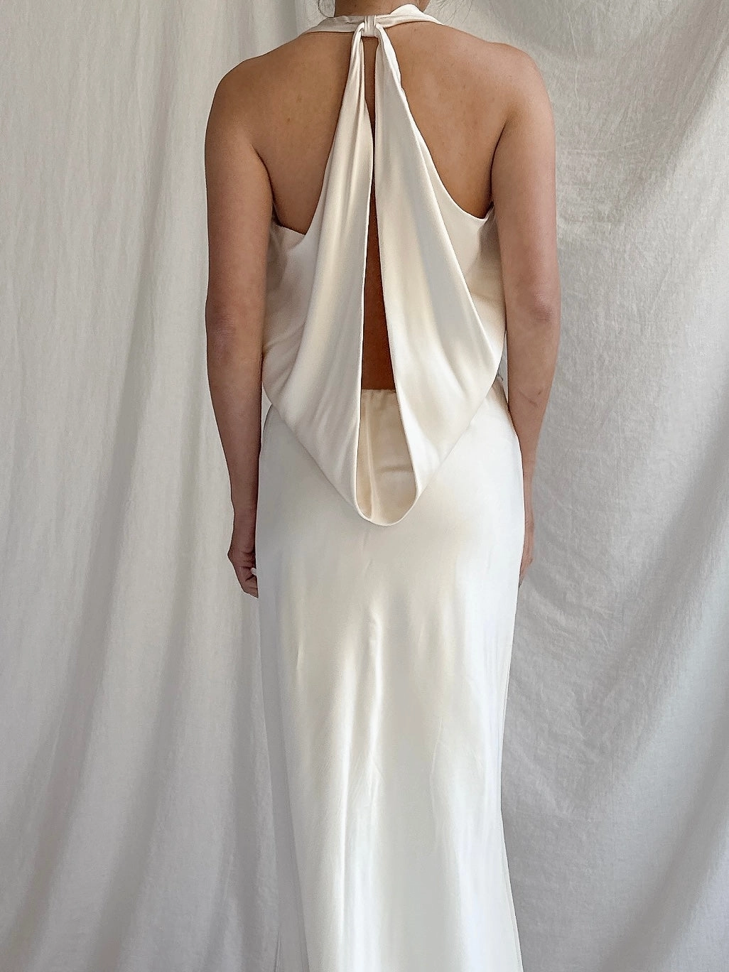 1990s Silk Reversible Gown - S/4
