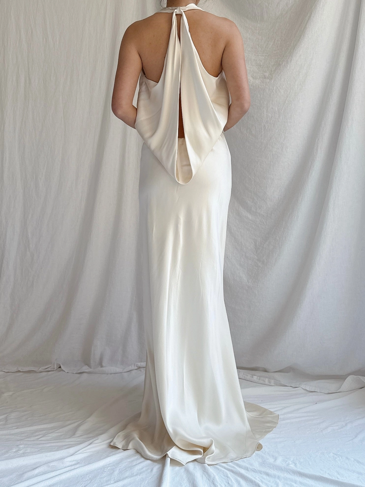 1990s Silk Reversible Gown - S/4