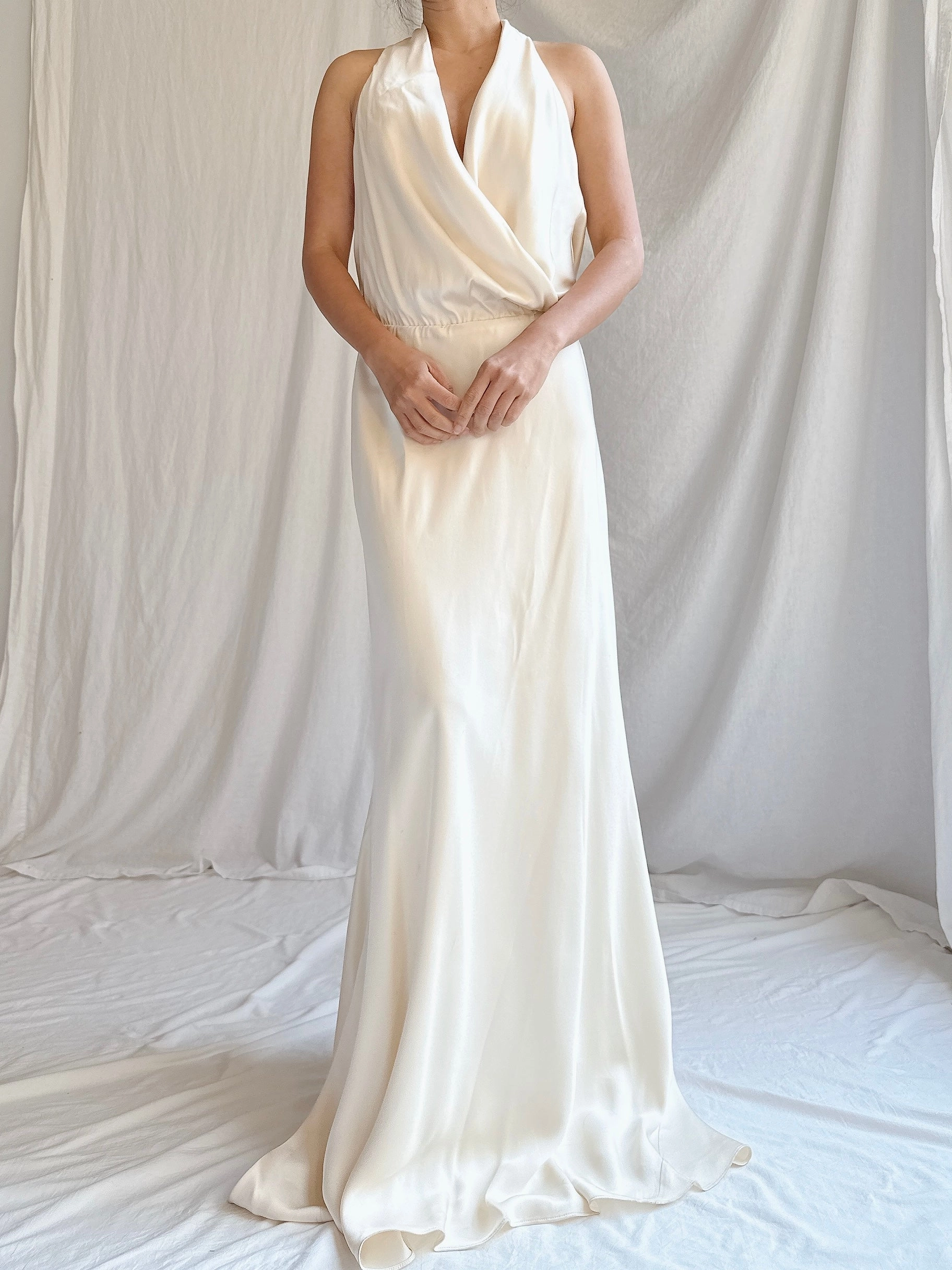 1990s Silk Reversible Gown - S/4