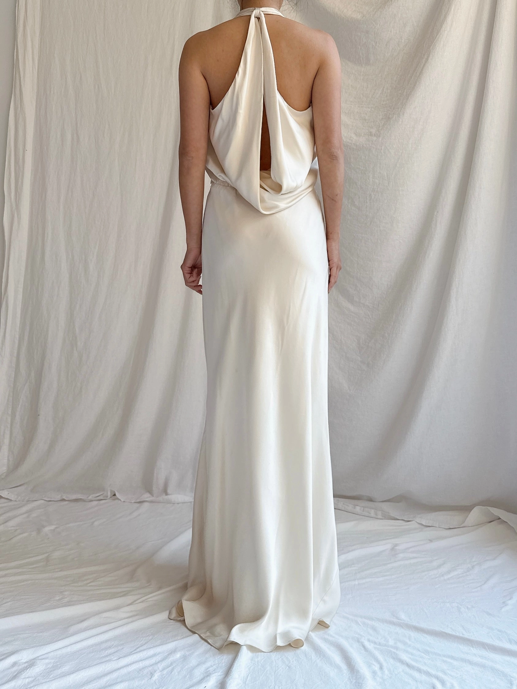 1990s Silk Reversible Gown - S/4