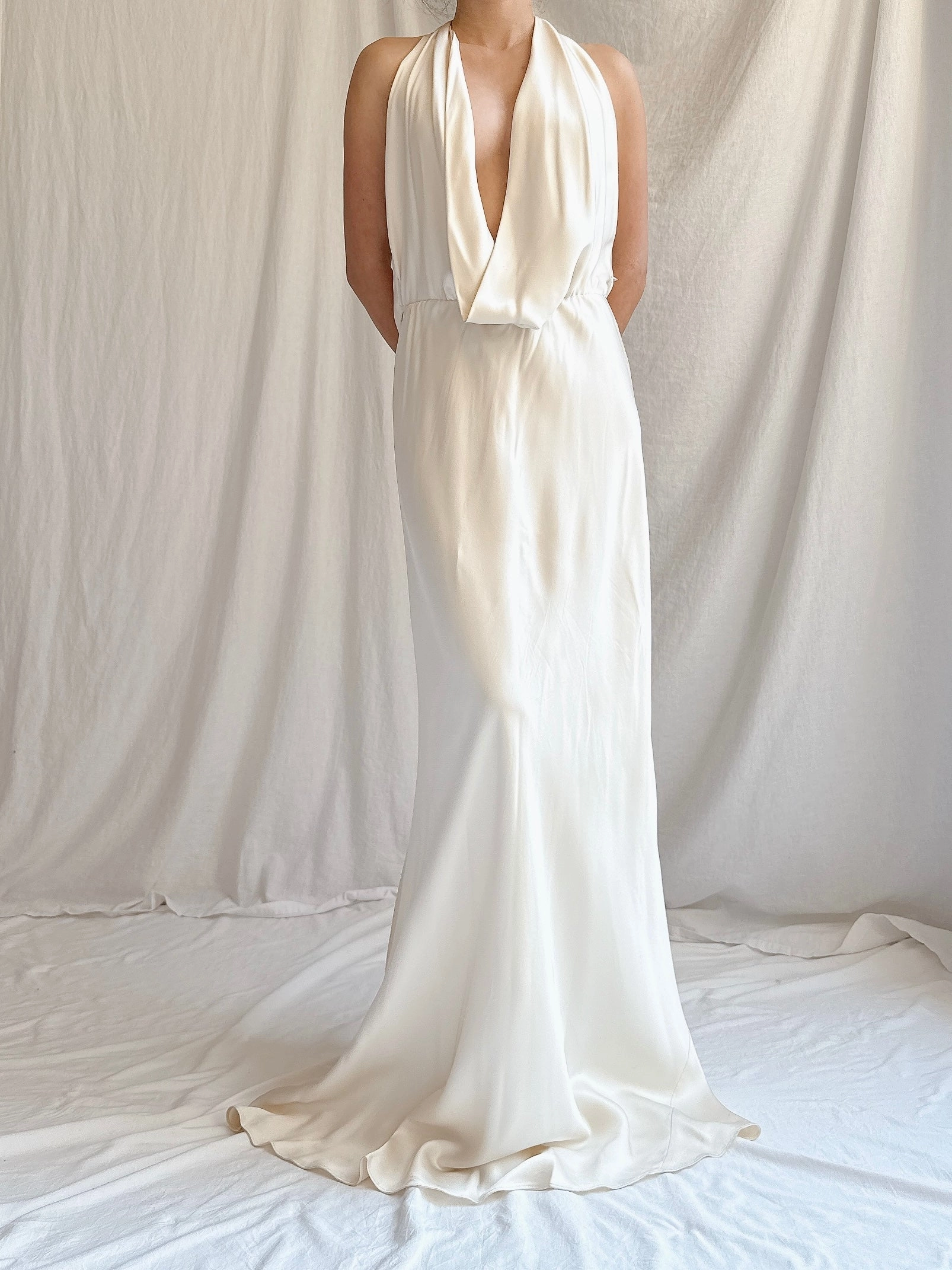 1990s Silk Reversible Gown - S/4