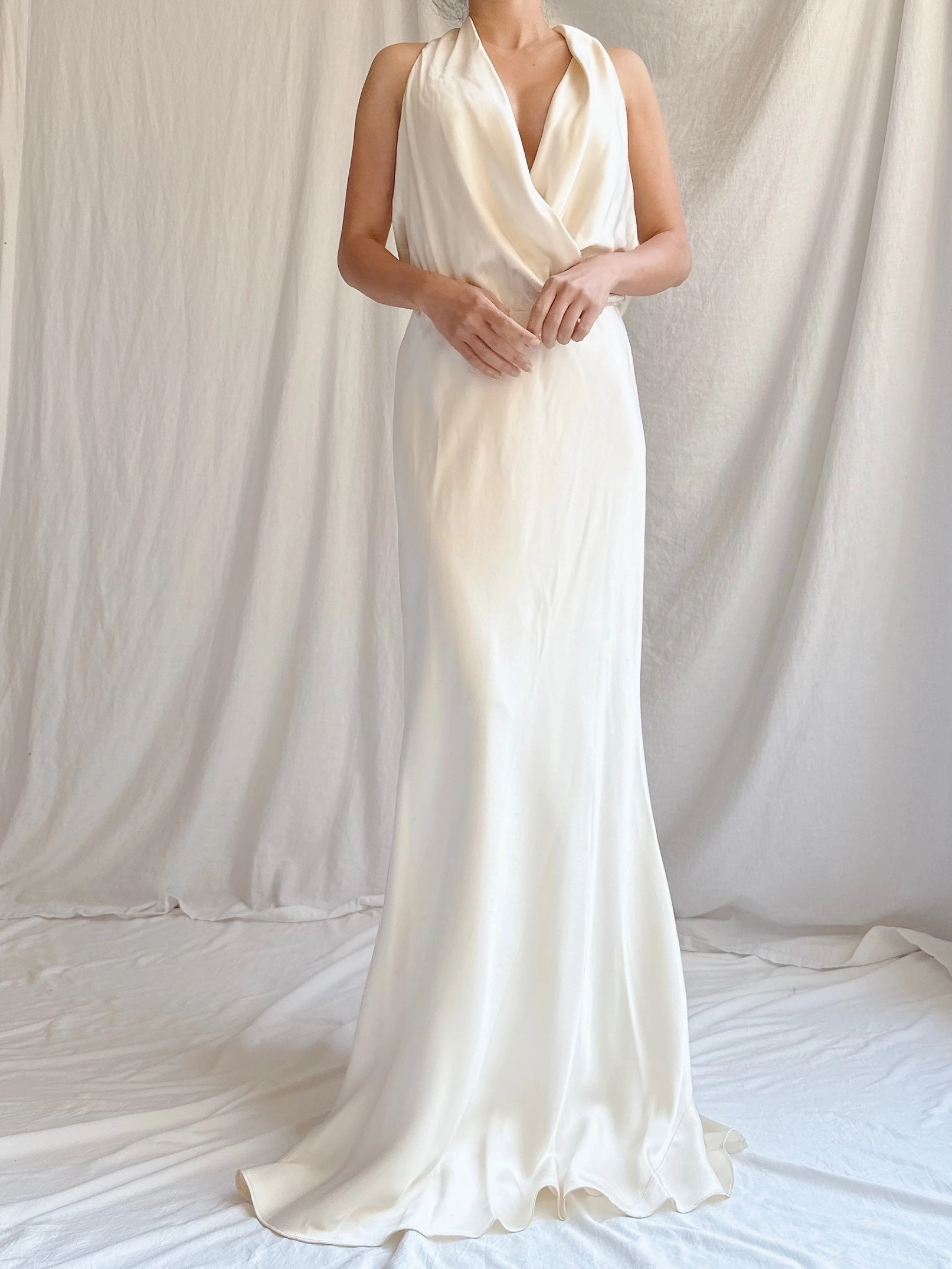 1990s Silk Reversible Gown - S/4