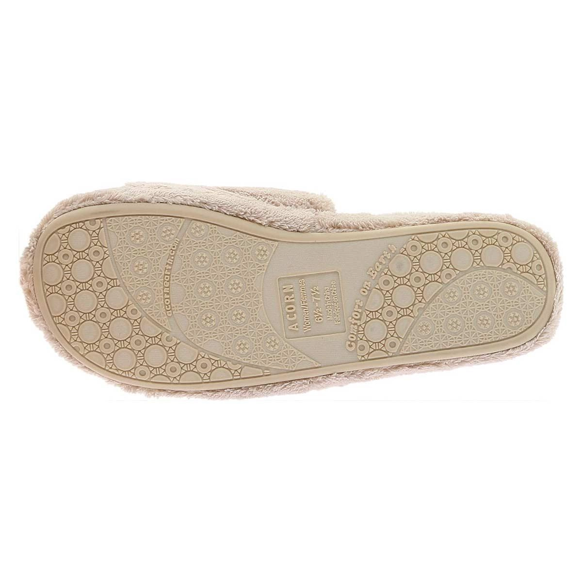 Acorn Women's Slipper - Spa Slide II Taupe | A10155