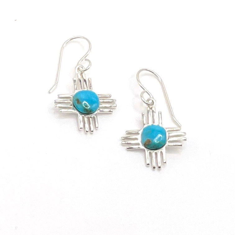 B G Mudd Zia Silver Earrings