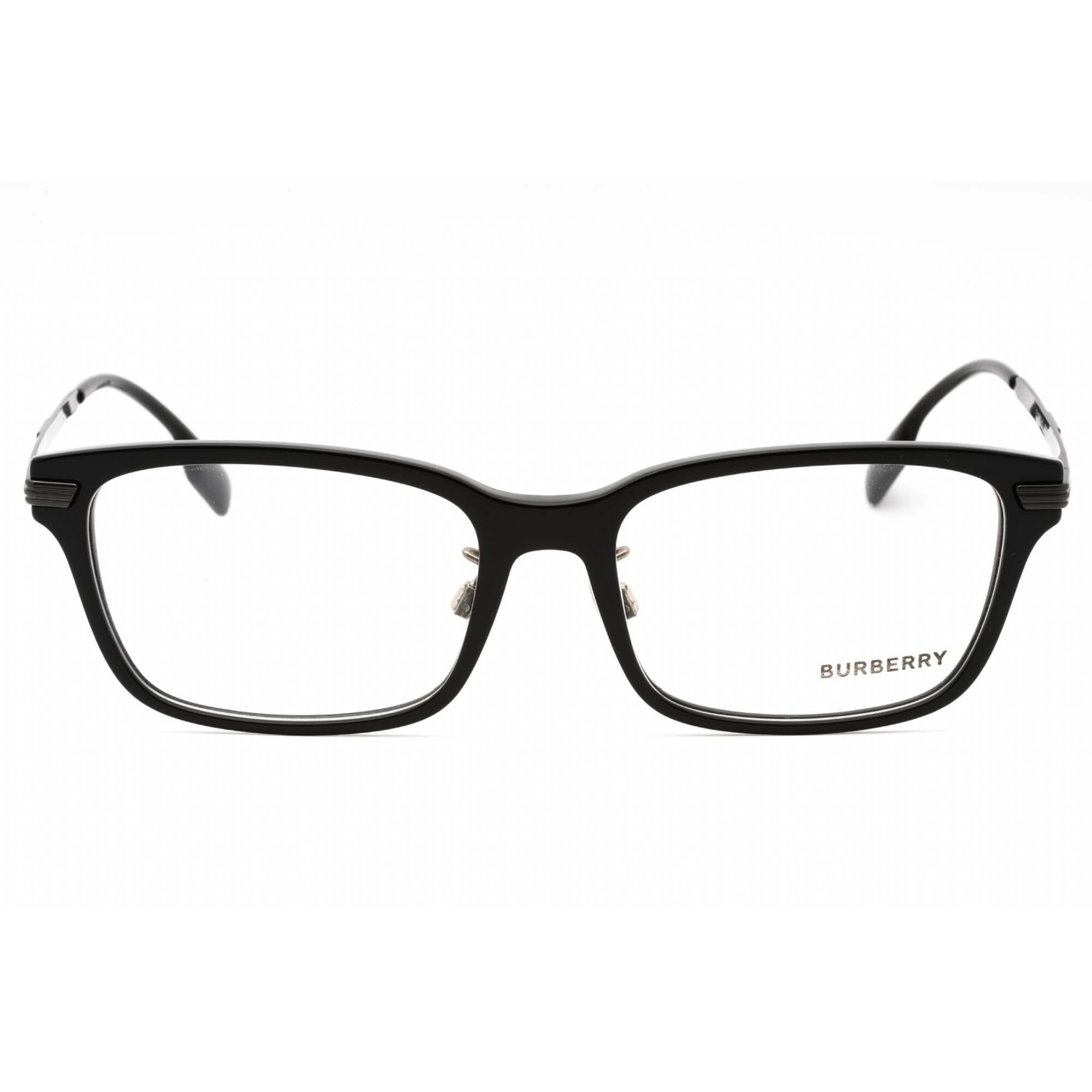 Burberry Men's Eyeglasses - Black Plastic Full Rim Rectangular Frame | 0BE2362D 3001