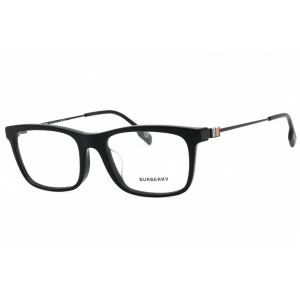 Burberry Men's Eyeglasses - Black Plastic Full Rim Rectangular Frame | 0BE2384F 3464