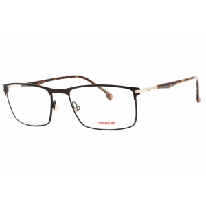 Carrera Men's Eyeglasses - Matte Brown Metal Rectangular Frame | CARRERA 288 0YZ4 00