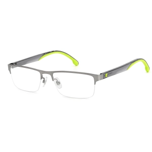 Carrera Unisex Eyeglasses - Matte Ruthenium Half Rim Rectangular Frame | 2042T 0R80