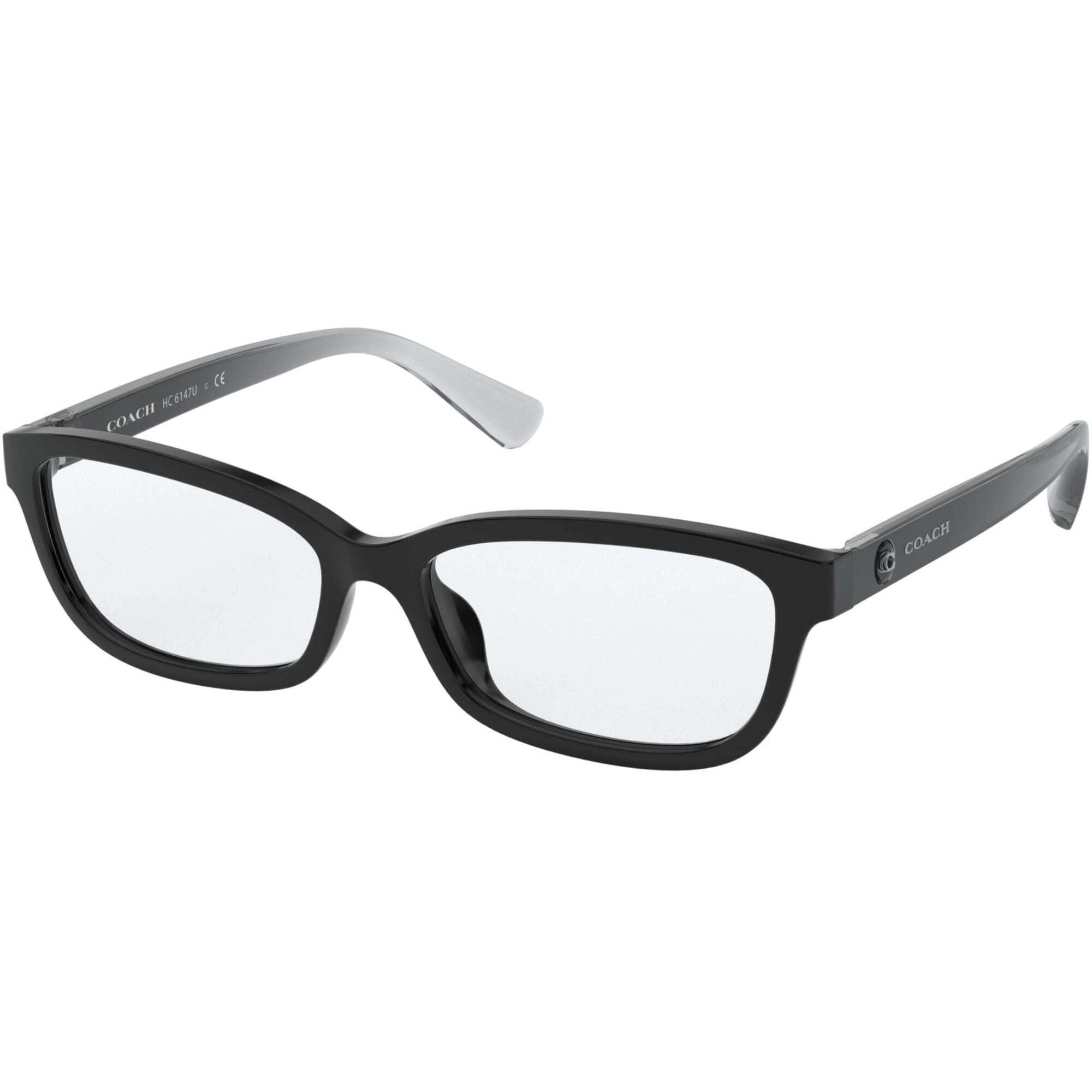 Coach Women's Eyeglasses - Black Plastic Rectangular Frame | COACH 0HC6147U 5002