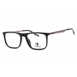 Converse Men's Eyeglasses - Black Rectangular Full Rim Frame Clear Lens | CV8006 001