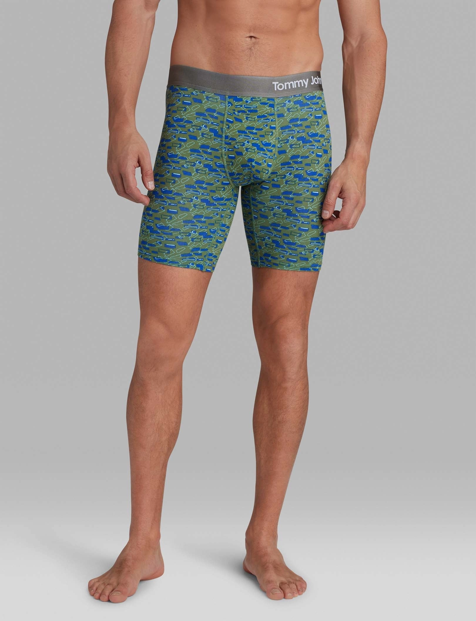 Cool Cotton Boxer Brief 8"