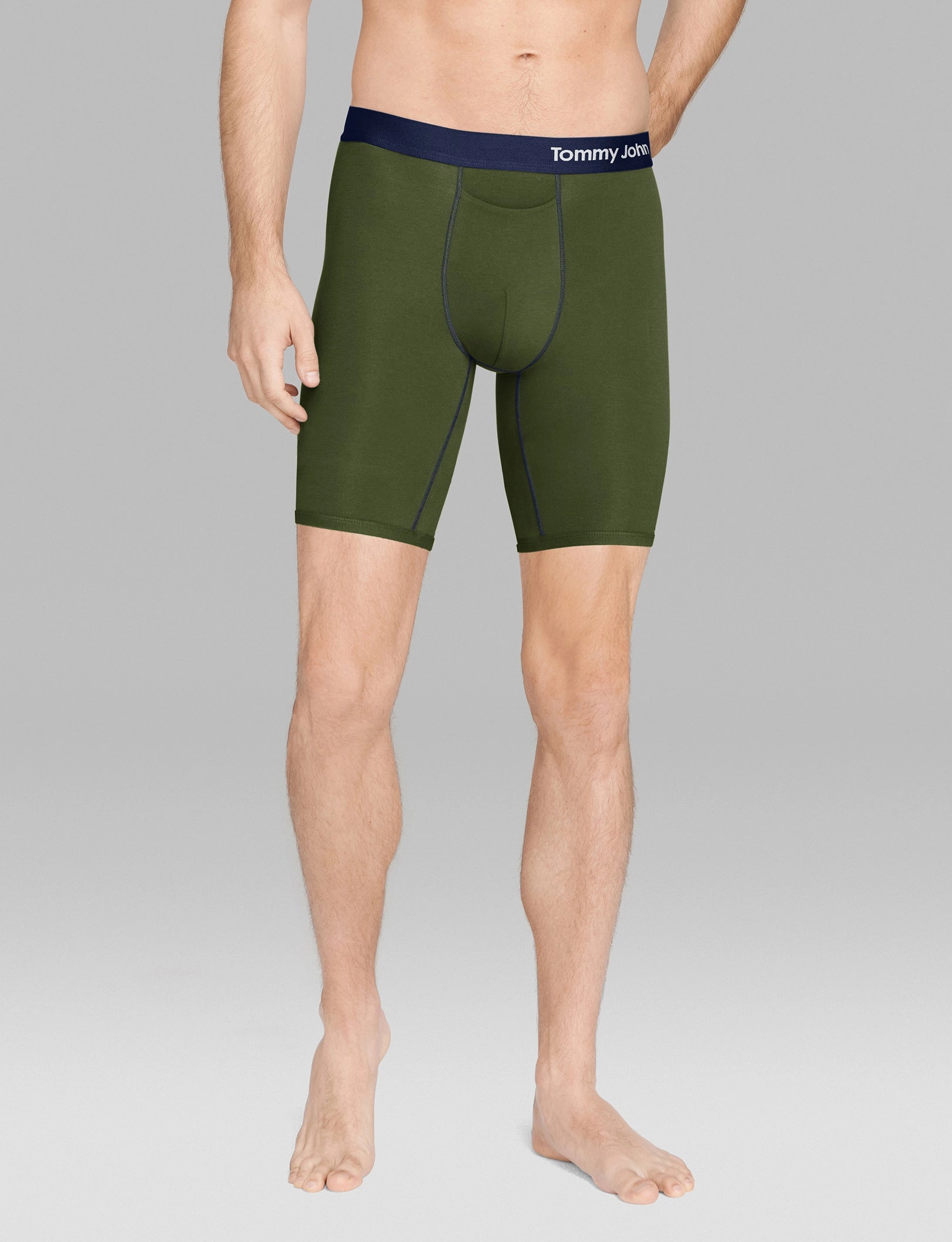 Cool Cotton Boxer Brief 8"