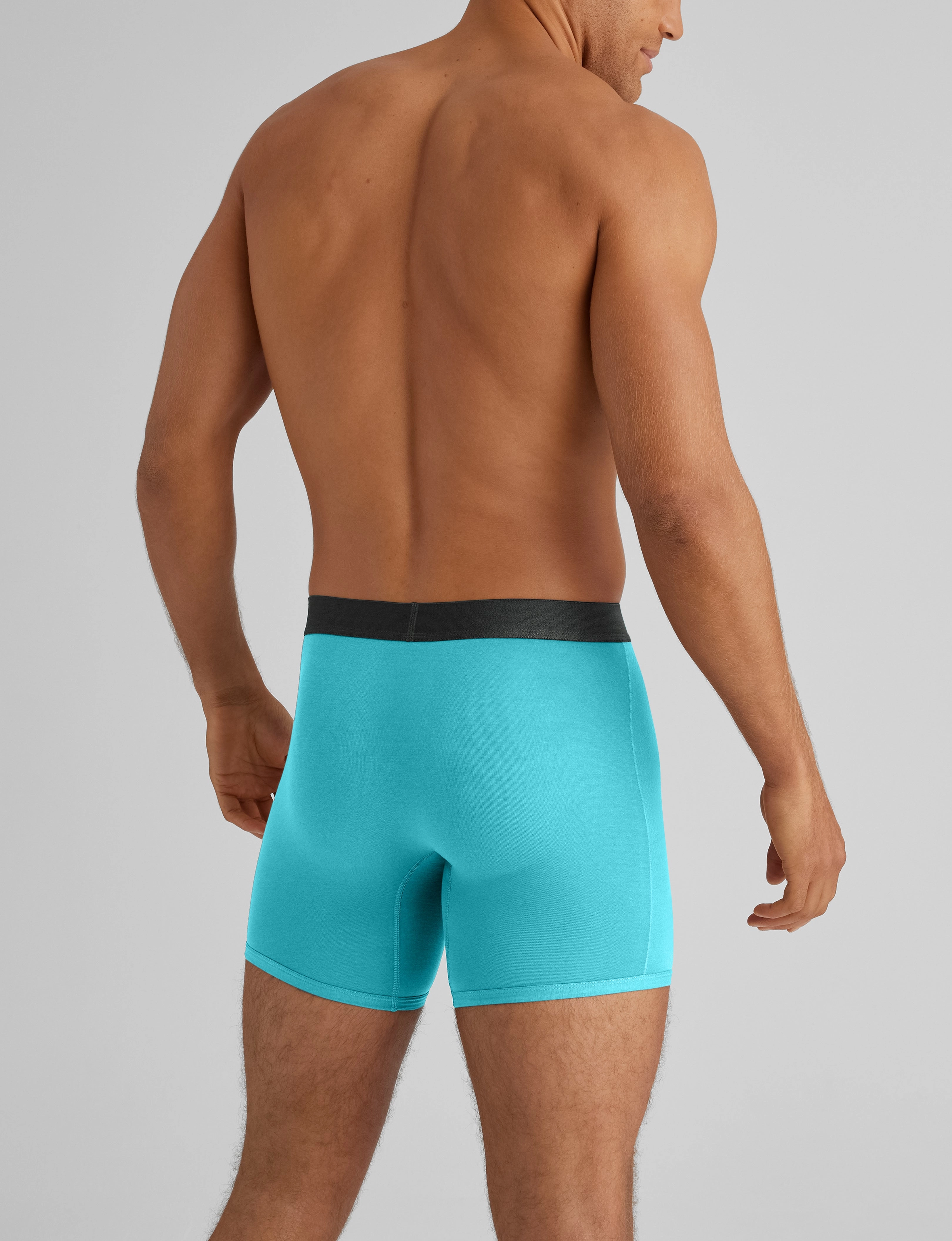 Cool Cotton Mid-Length Boxer Brief 6" (6-Pack)