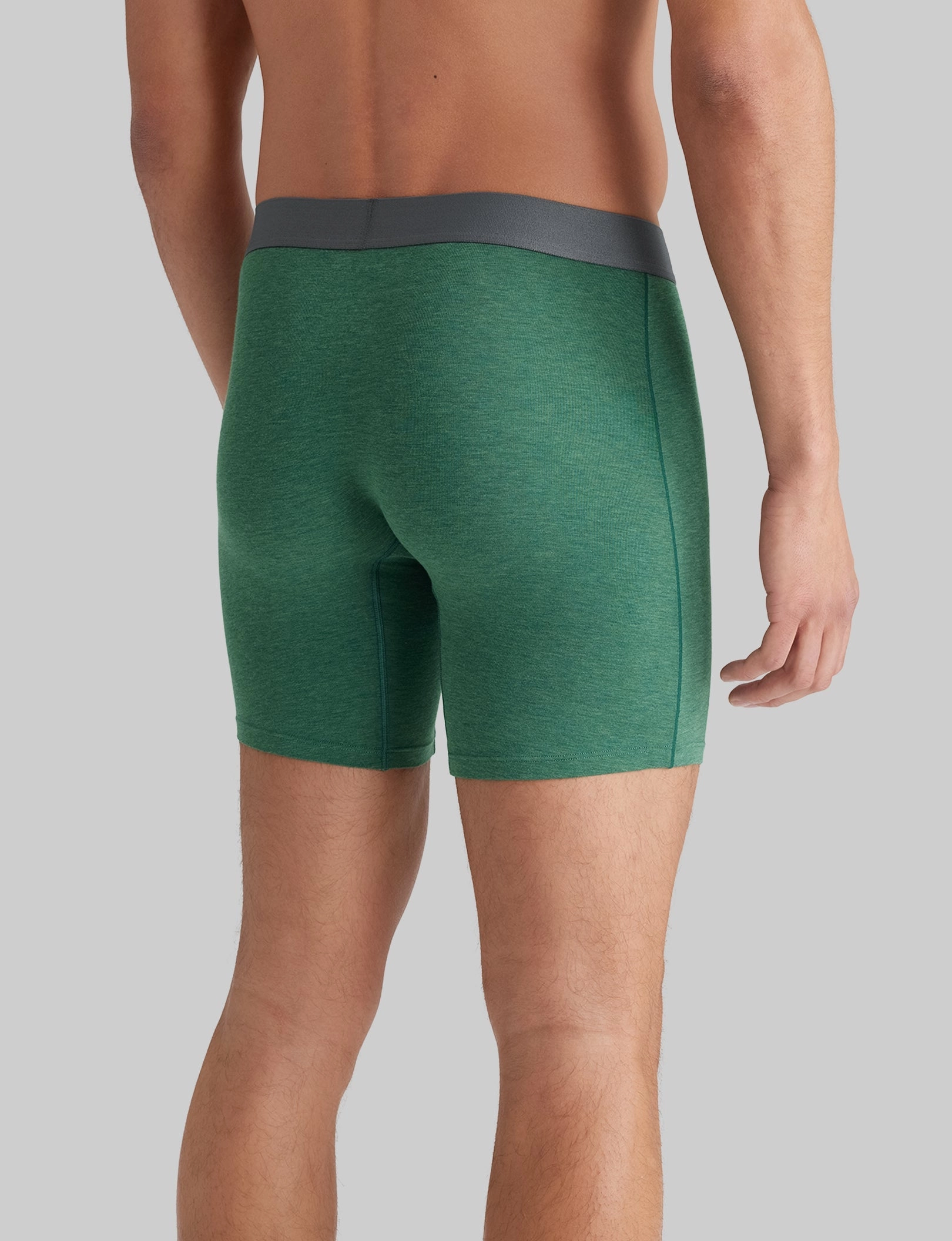 Cool Cotton Mid-Length Boxer Brief 6"