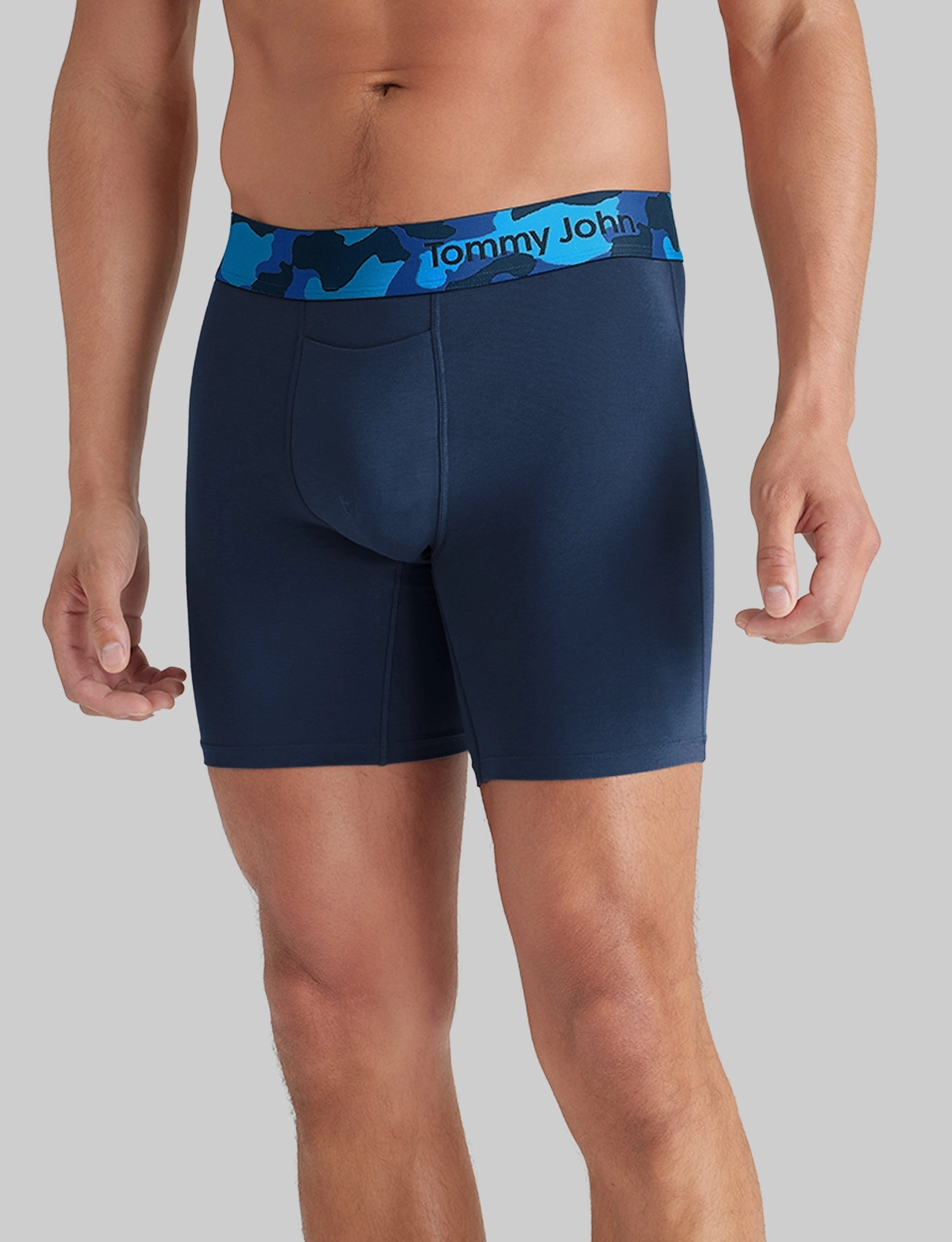 Cool Cotton Mid-Length Boxer Brief 6"