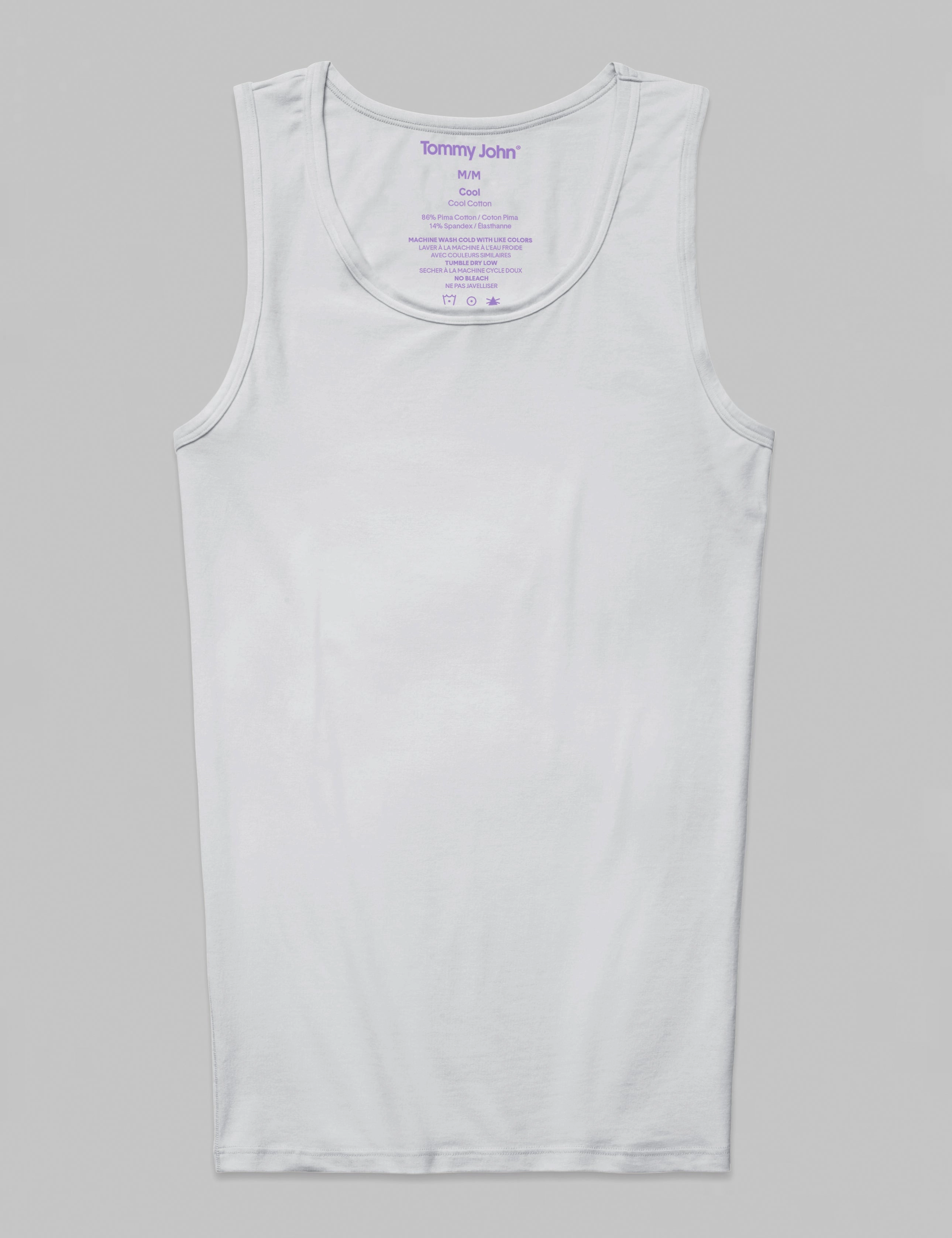 Cool Cotton Tank Stay-Tucked Undershirt