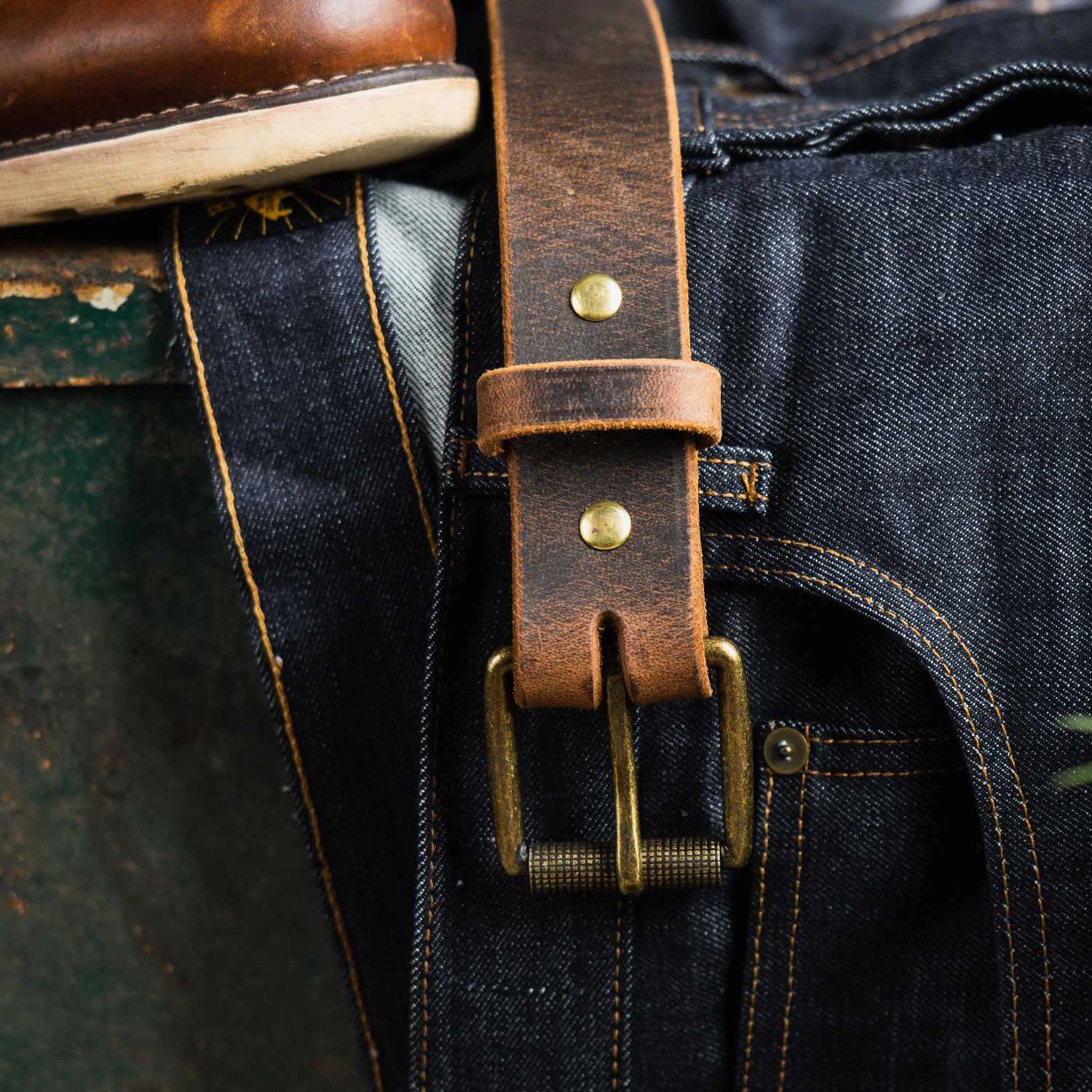 Crazy Horse Jean Belt - 1.5"
