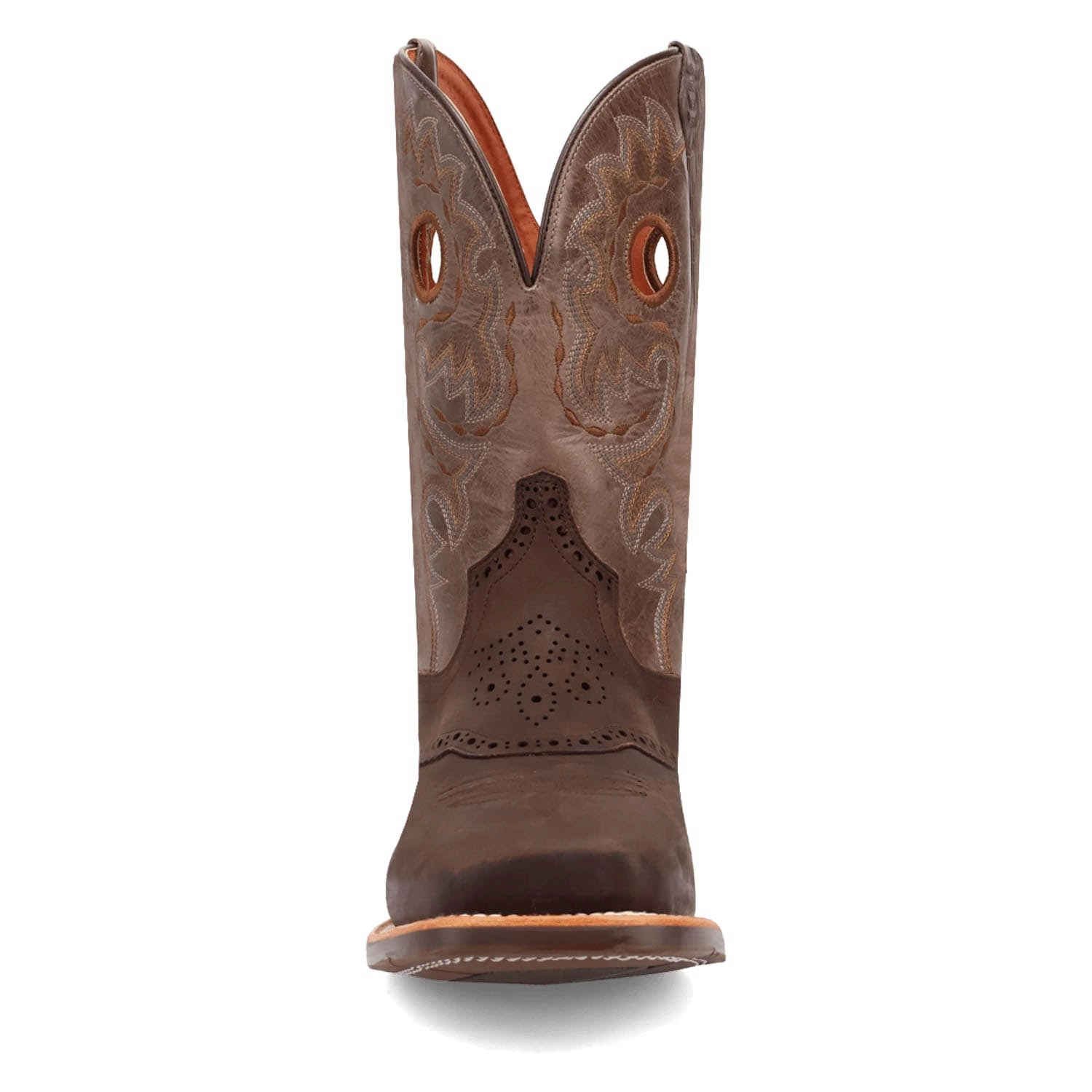 Dan Post Mens Barnaby Brown Leather Cowboy Boots