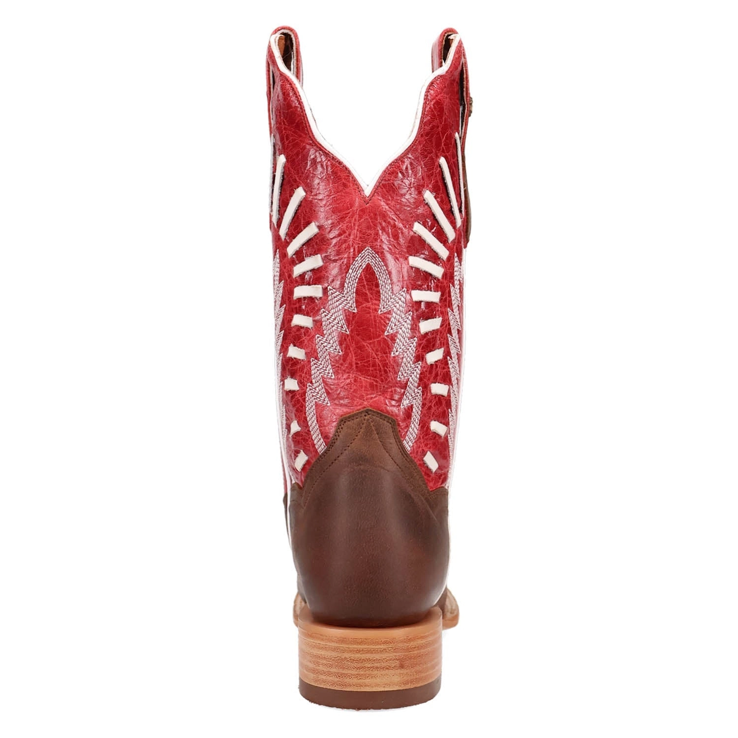 Dan Post Womens Lacey Brown/Red Leather Cowboy Boots 10 M