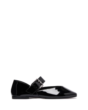 Erinn Ballet Flat Black Patent