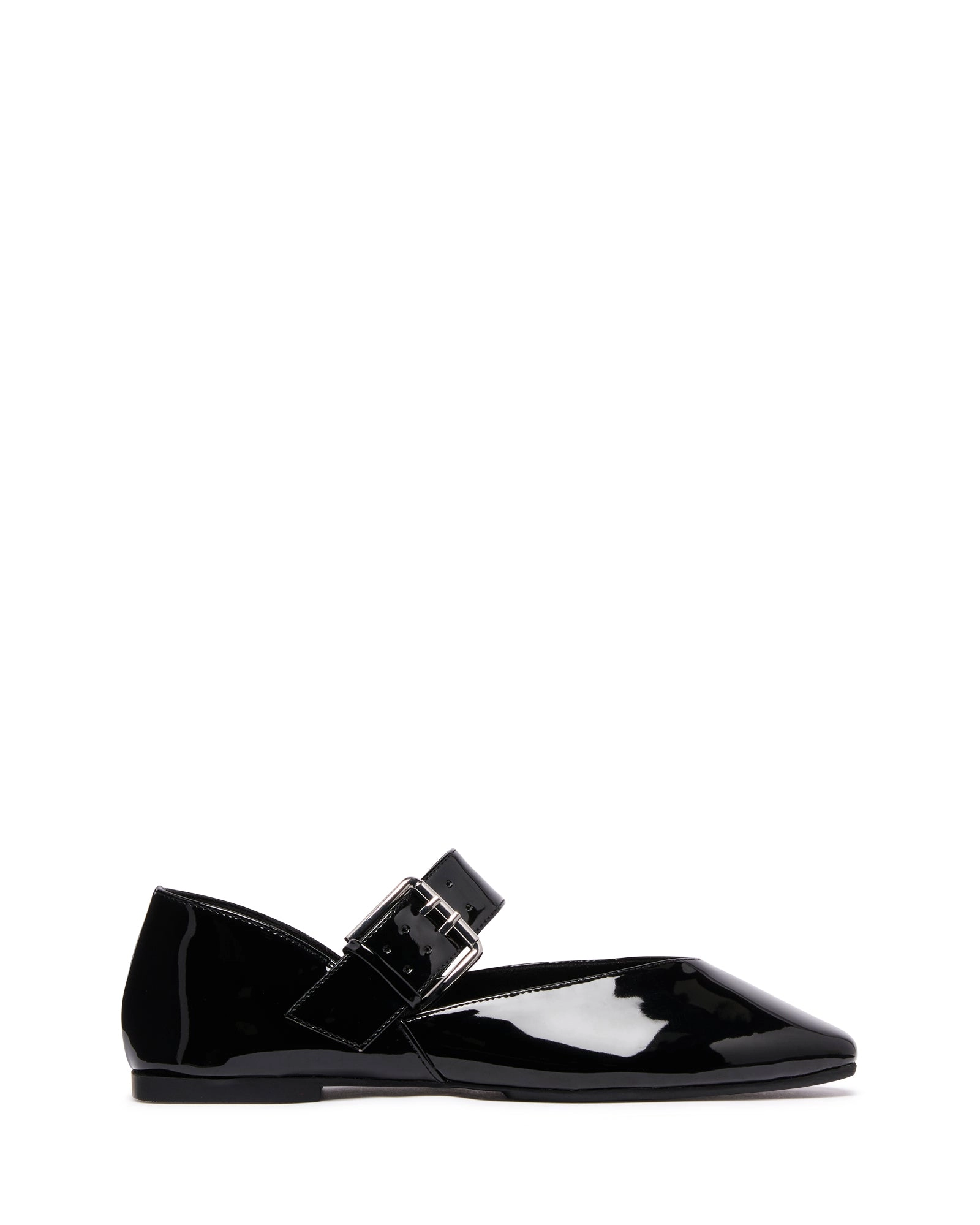 Erinn Ballet Flat Black Patent