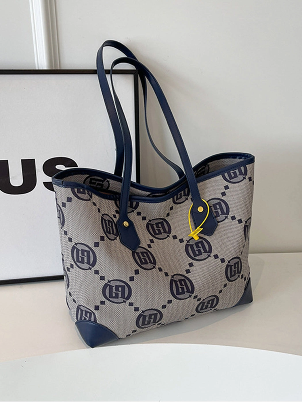 Fashionable Simple Printed Shoulder Hand Tote Bag