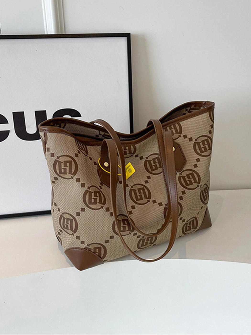 Fashionable Simple Printed Shoulder Hand Tote Bag