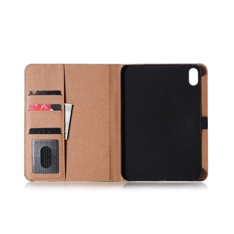 For iPad Mini Retro Book Style Horizontal Flip PU Leather Tablet Case with Holder  Card Slots