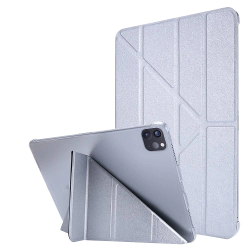 For iPad Pro Silk Texture Horizontal Deformation Flip Leather Tablet Case with Holder