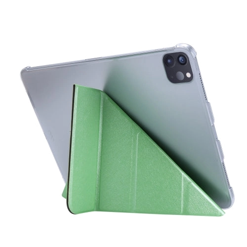 For iPad Pro Silk Texture Horizontal Deformation Flip Leather Tablet Case with Holder