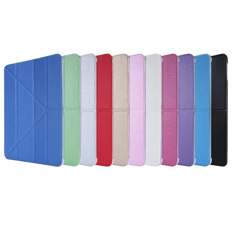 For iPad Pro Silk Texture Horizontal Deformation Flip Leather Tablet Case with Holder