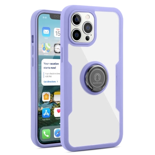 For iPhone 11 360 All-inclusive Dual-sided Magnetic Case with Ring Holder
