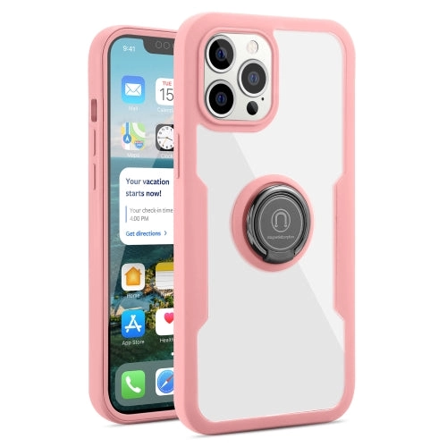 For iPhone 11 360 All-inclusive Dual-sided Magnetic Case with Ring Holder