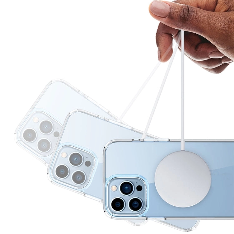 For iPhone 12 Crystal Clear Series MagSafe TPU Magnetic Phone Case