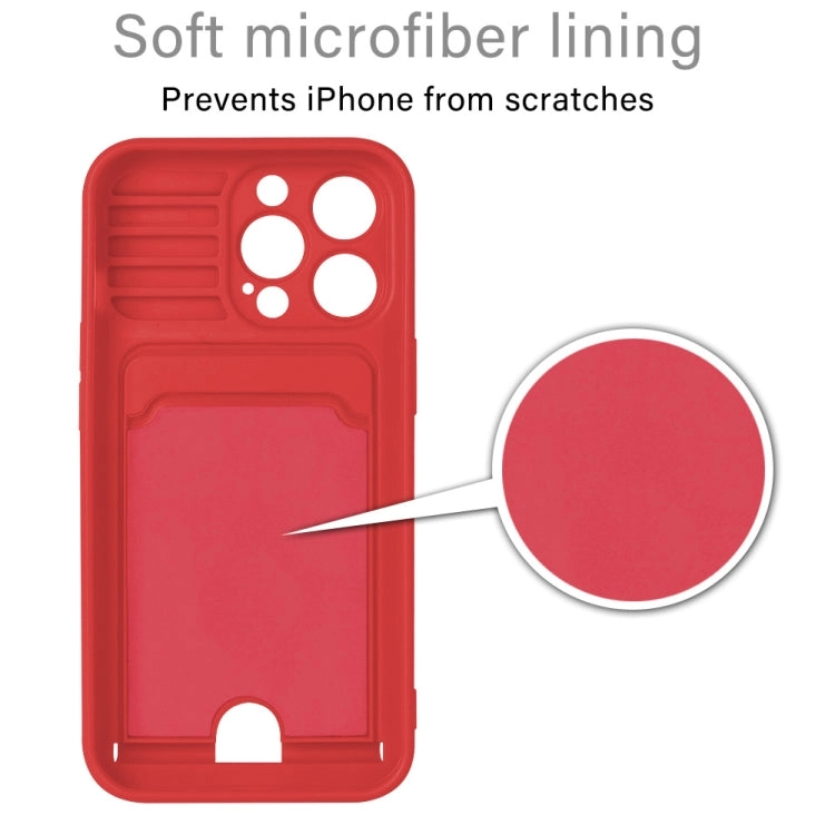 For iPhone 12 Sliding Camera Cover Design TPU Shockproof Phone Case with Holder  Card Slots