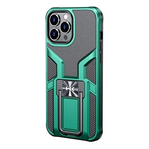 For iPhone 12 WK WTP-013 Shockproof PC   TPU Phone Case with Metal Holder