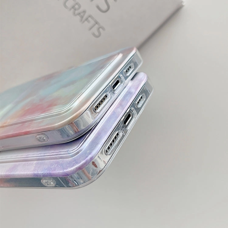 For iPhone 13 Electroplating IMD TPU Phone Case with Card Slot