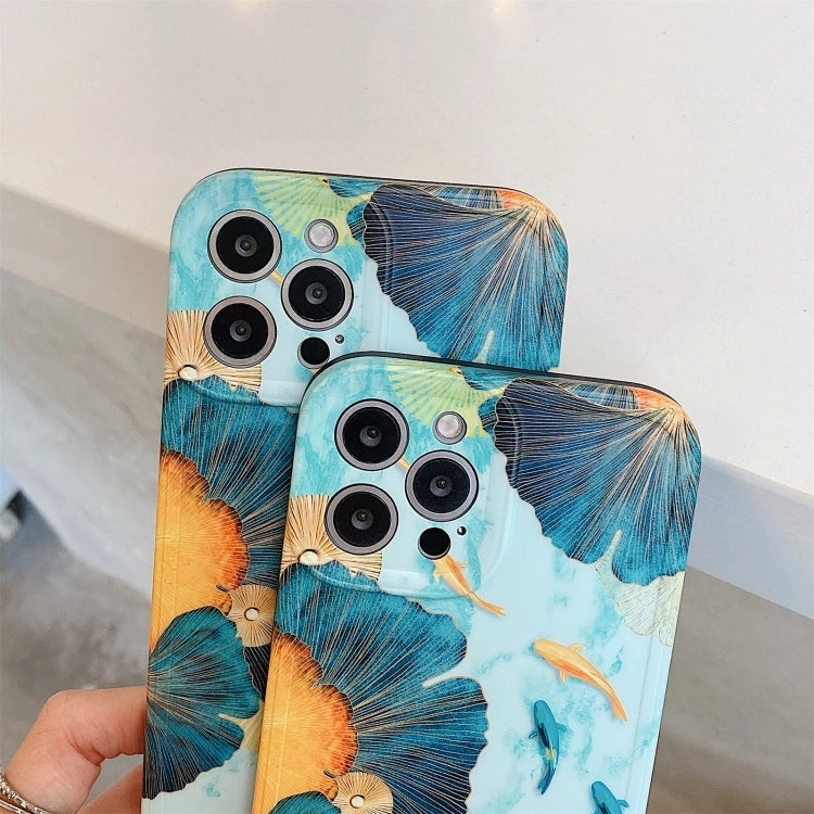 For iPhone 13 IMD Workmanship TPU Shockproof Phone Case