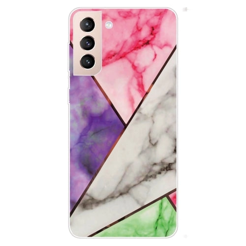 For Samsung Galaxy S22 5G Abstract Marble Pattern TPU Phone Protective Case(Water