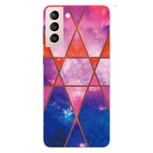 For Samsung Galaxy S22 5G Abstract Marble Pattern TPU Phone Protective Case(Water