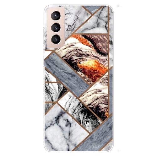 For Samsung Galaxy S22 5G Abstract Marble Pattern TPU Phone Protective Case(Water