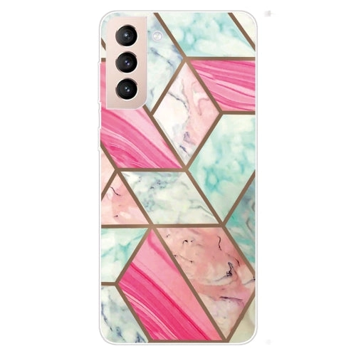 For Samsung Galaxy S22 5G Abstract Marble Pattern TPU Phone Protective Case(Water