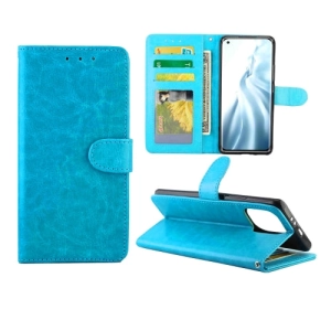For Xiaomi Mi 11 Crazy Horse Texture Leather Horizontal Flip Protective Case with Holder  Card