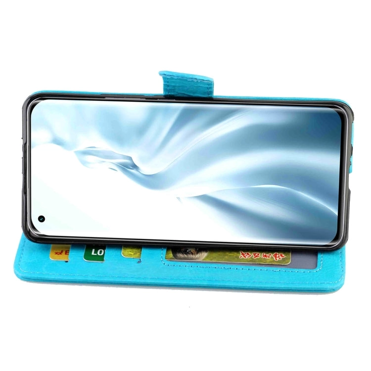 For Xiaomi Mi 11 Crazy Horse Texture Leather Horizontal Flip Protective Case with Holder  Card