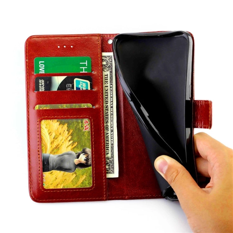 For Xiaomi Mi 11 Crazy Horse Texture Leather Horizontal Flip Protective Case with Holder  Card