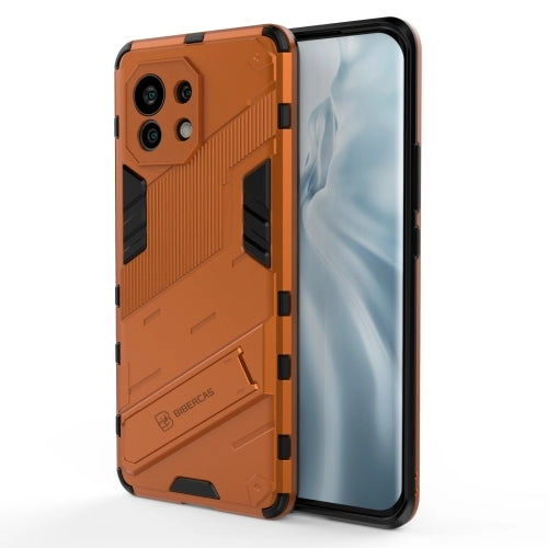For Xiaomi Mi 11 Punk Armor 2 in 1 PC   TPU Shockproof Case with Invisible Holder(Light