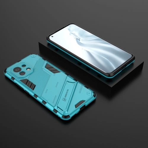 For Xiaomi Mi 11 Punk Armor 2 in 1 PC   TPU Shockproof Case with Invisible Holder(Light