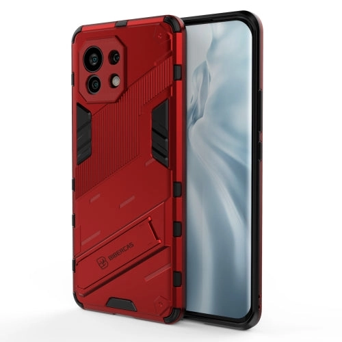 For Xiaomi Mi 11 Punk Armor 2 in 1 PC   TPU Shockproof Case with Invisible Holder(Light